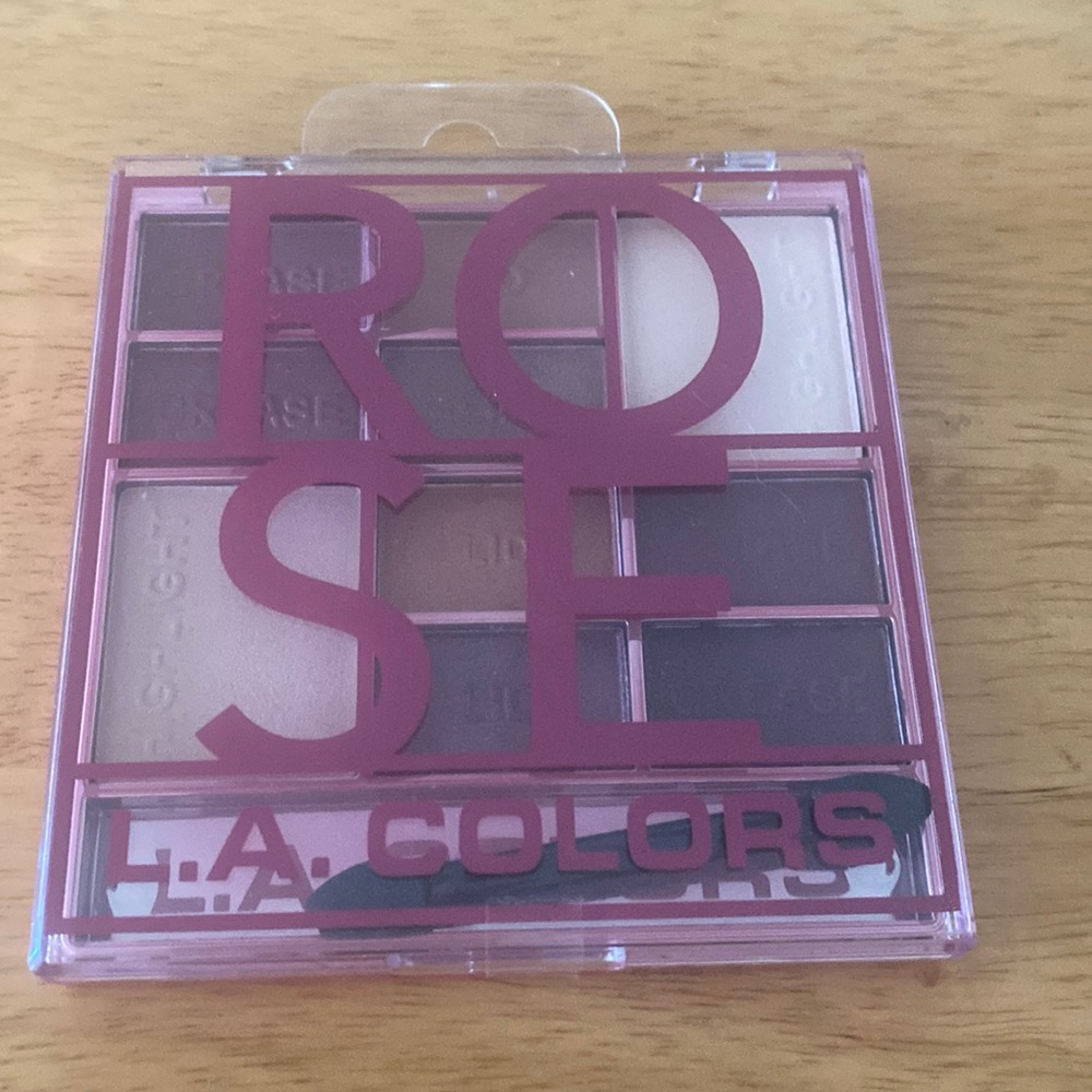 Eyeshadow palette LA colors Rose @RA